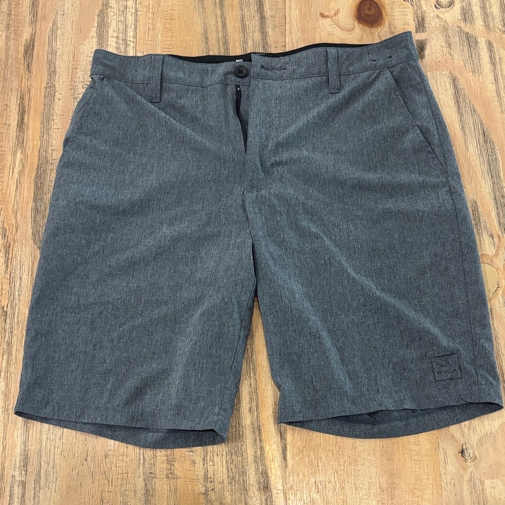 RVCA Charcoal Flat Front Men's Shorts